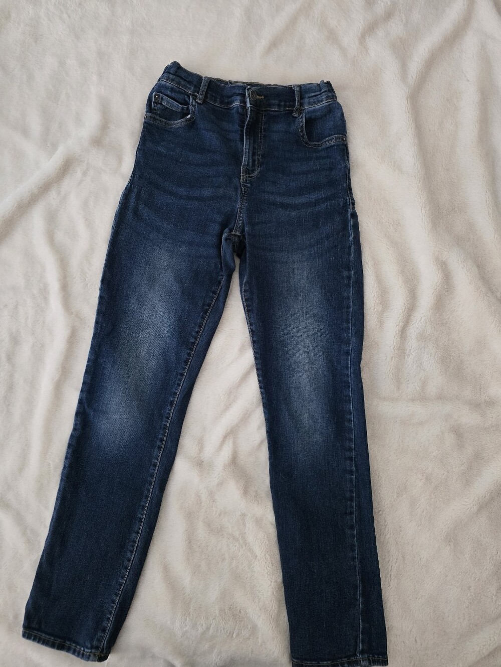 Place Dark Blue Stretch Straight Leg Skinny Jeans